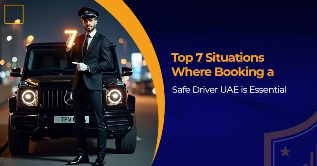 Top 7 Situations Where Booking a Safe Driver UAE is Essential