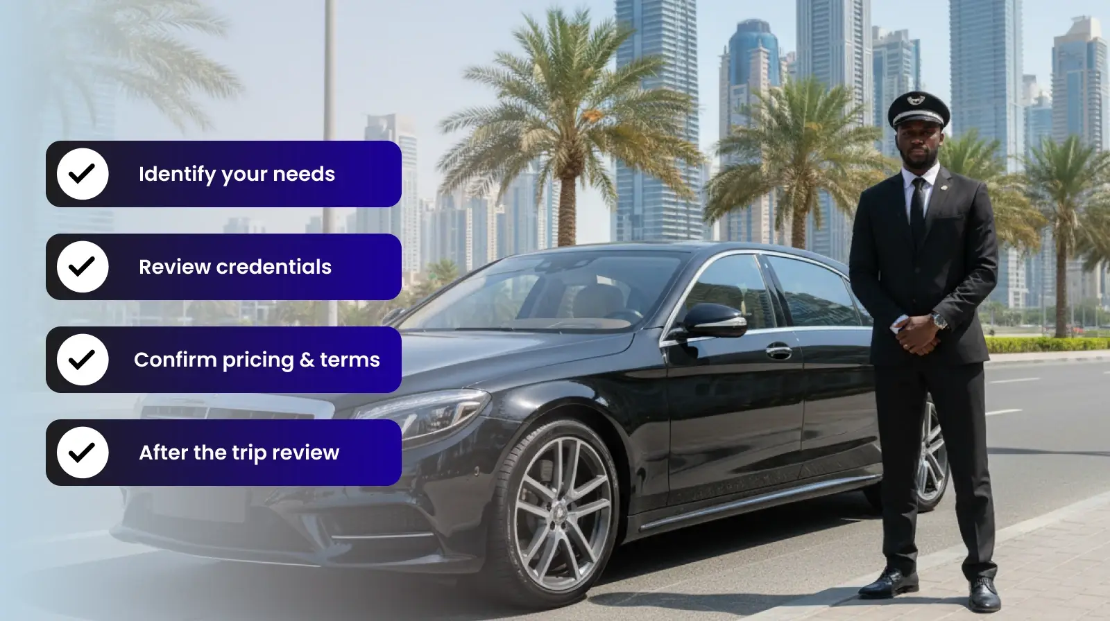 Hire a Personal Driver in Dubai