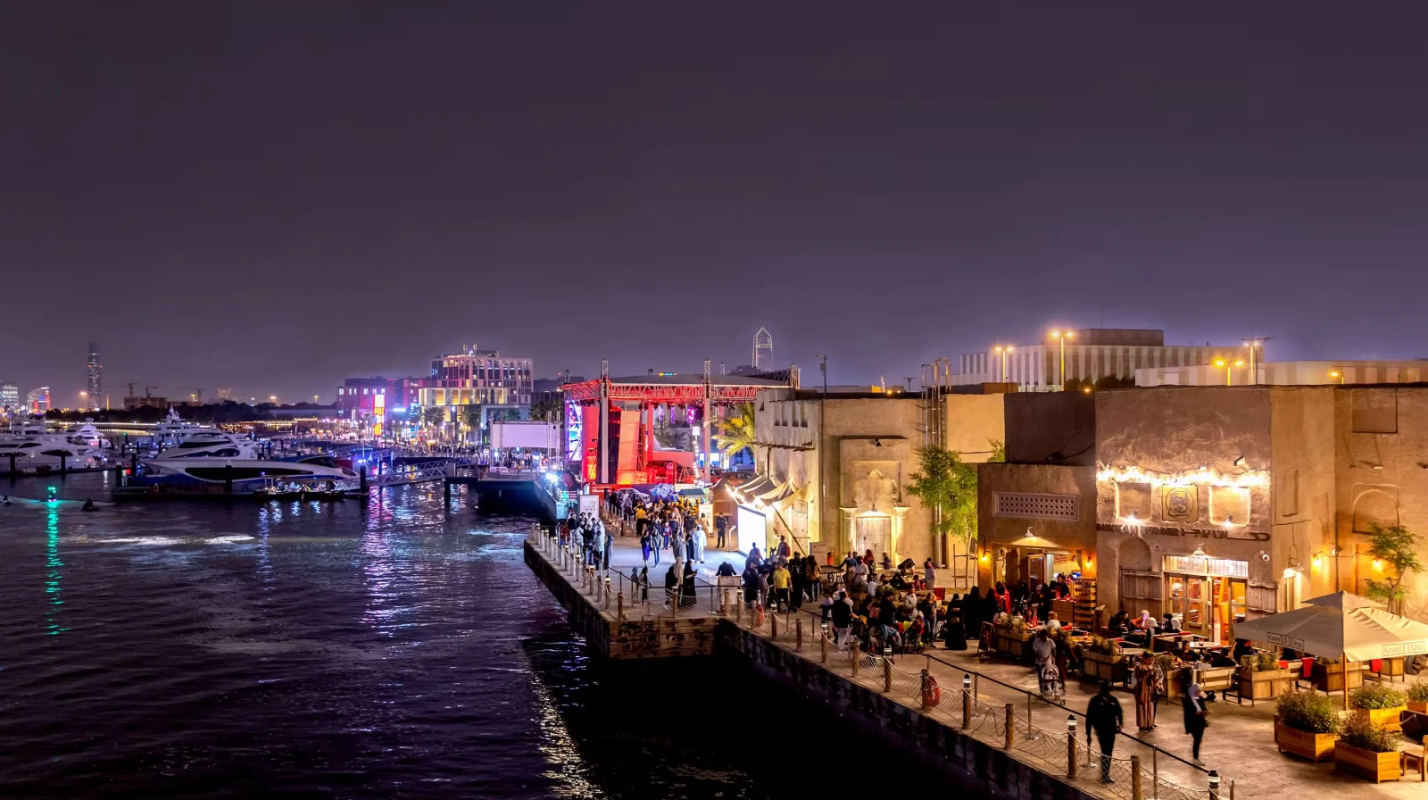 Al Seef and Dubai Creek